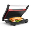 Hastings Home Hastings Home Electric Panini Press – Indoor Grill 129946ZMD